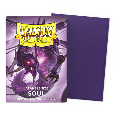 Dragon Shield - Japanese Size Matte Dual Sleeves, Soul (60 count)