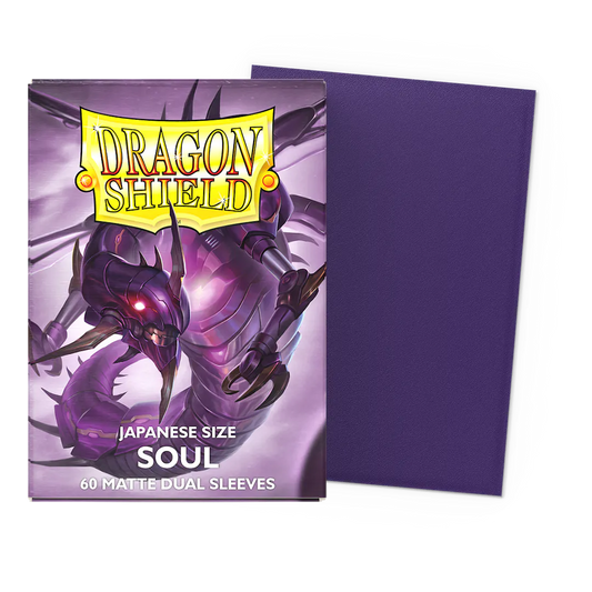 Dragon Shield - Japanese Size Matte Dual Sleeves, Soul (60 count)