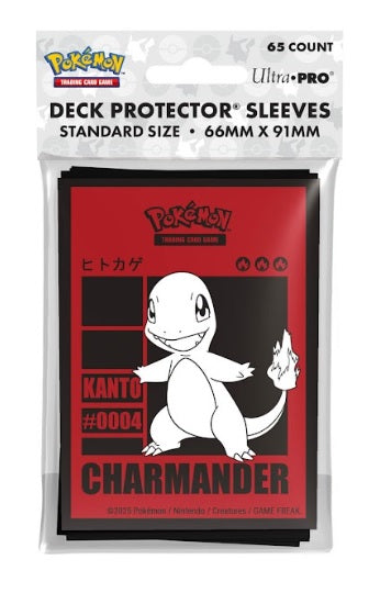 Pokemon TCG: Charmander 65ct Deck Protector Sleeves