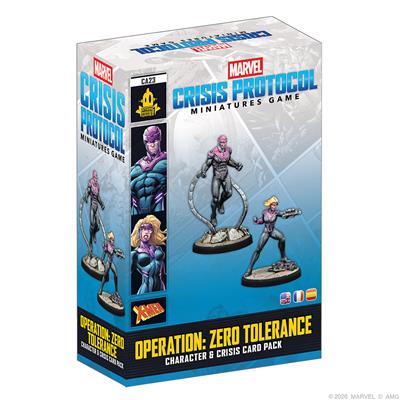 Marvel Crisis Protocol - Operation: Zero Tolerance Character & Crisis Card Pack