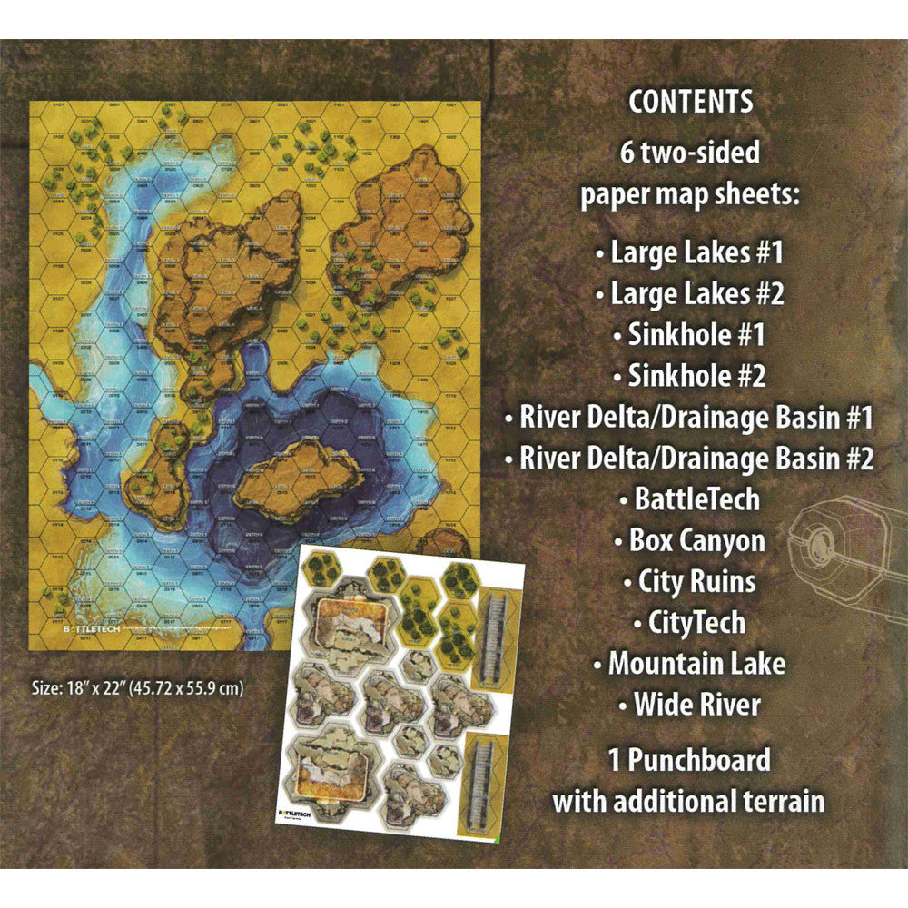 Battletech - Map Pack: Savannahs