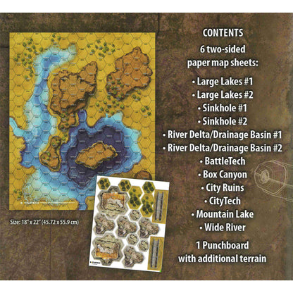 Battletech - Map Pack: Savannahs