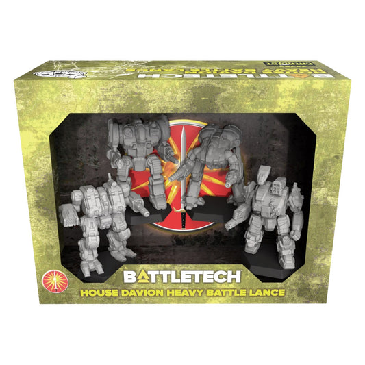 Battletech - Miniature ForcePack: House Davion Heavy Battle Lance