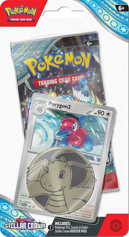 Pokémon TCG - Scarlet & Violet : Stellar Crown Checklane Blister Pack