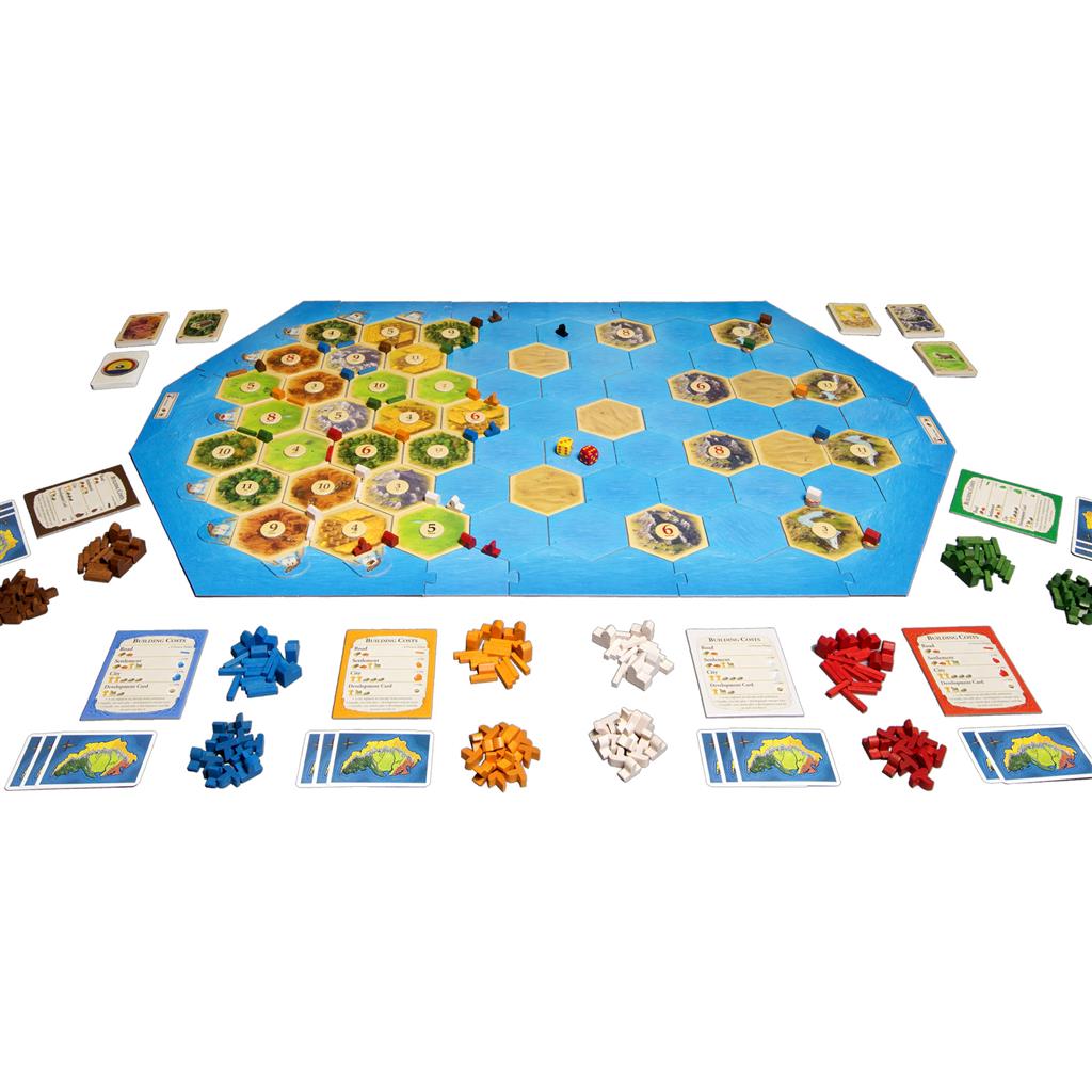 Catan Extension 5-6 Player Extension Seafarers