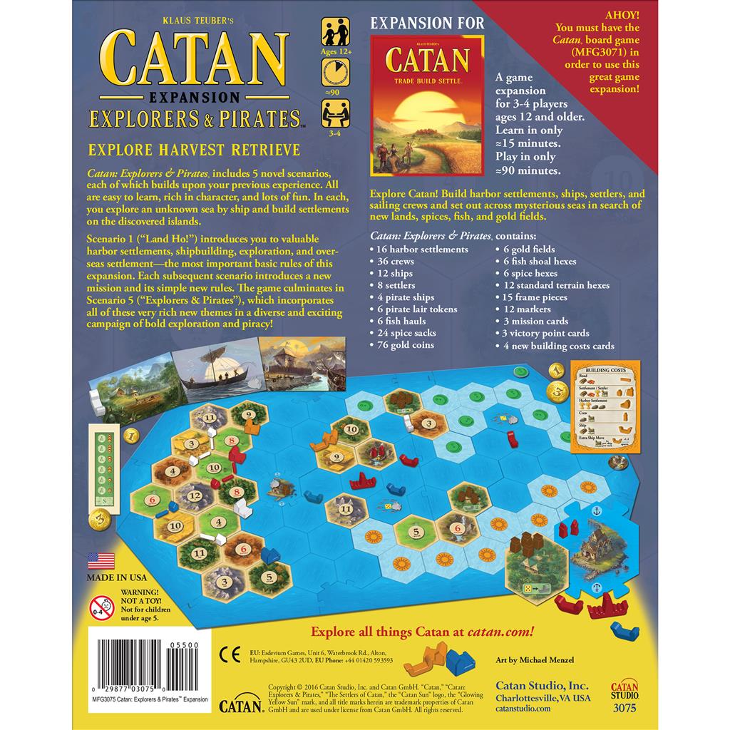Catan: Explorers and Pirates