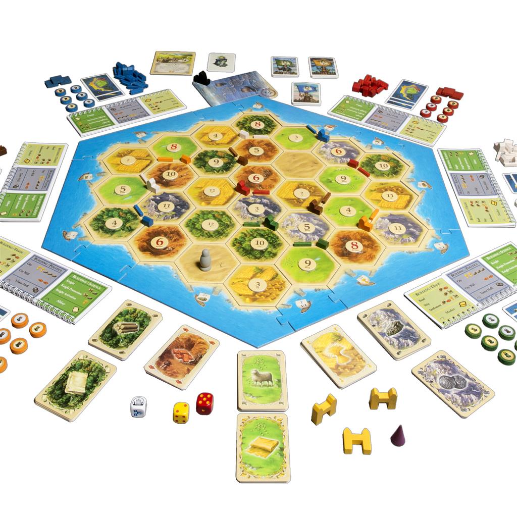 Catan - 5-6 Player Extension, Cities and Knights