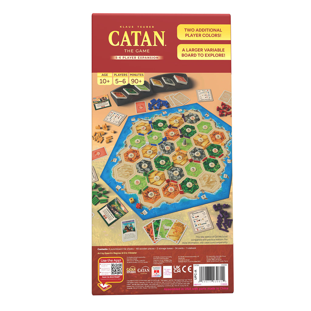 Catan: Core Game 5-6 Player Expansion