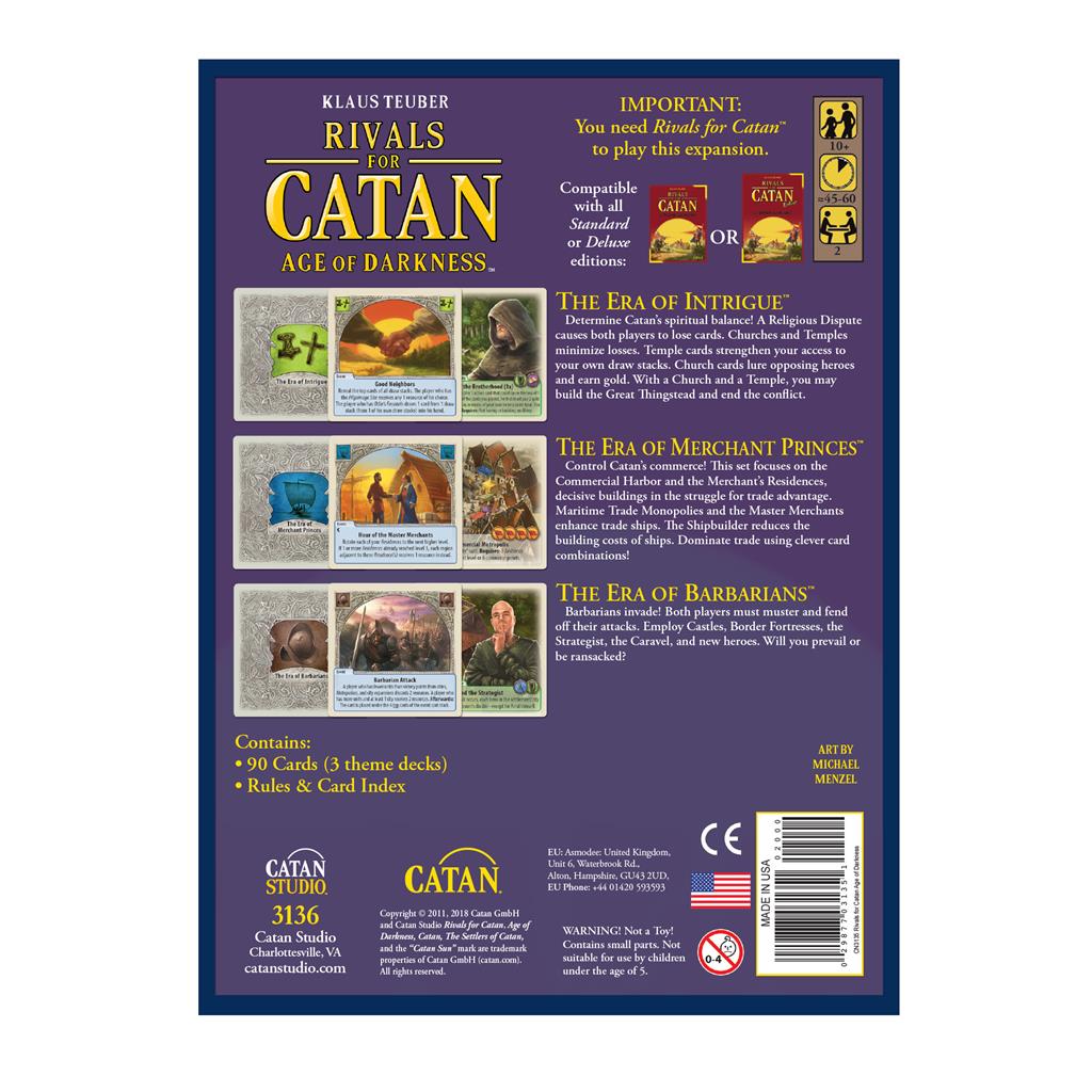 Rivals for Catan: Age of Darkness Revised