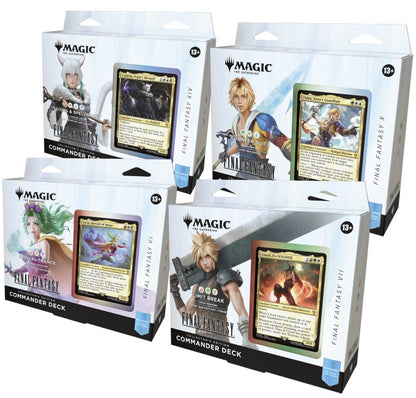 MTG - Final Fantasy Collector Commander Decks