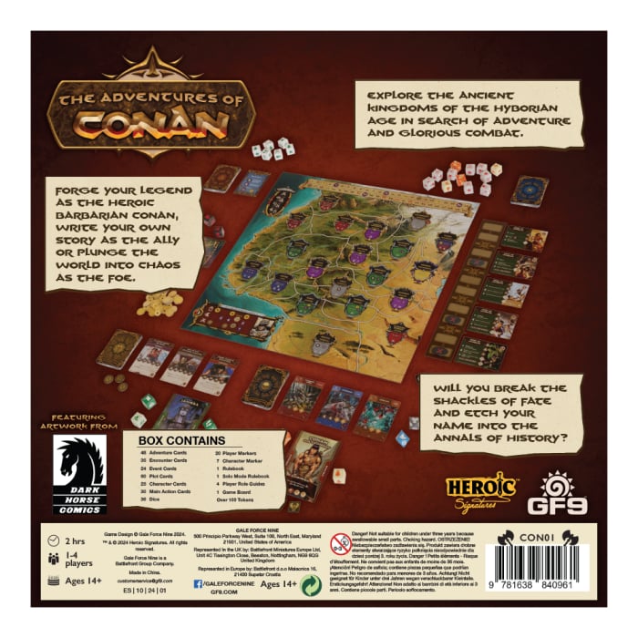 The Adventures of Conan: Base Game