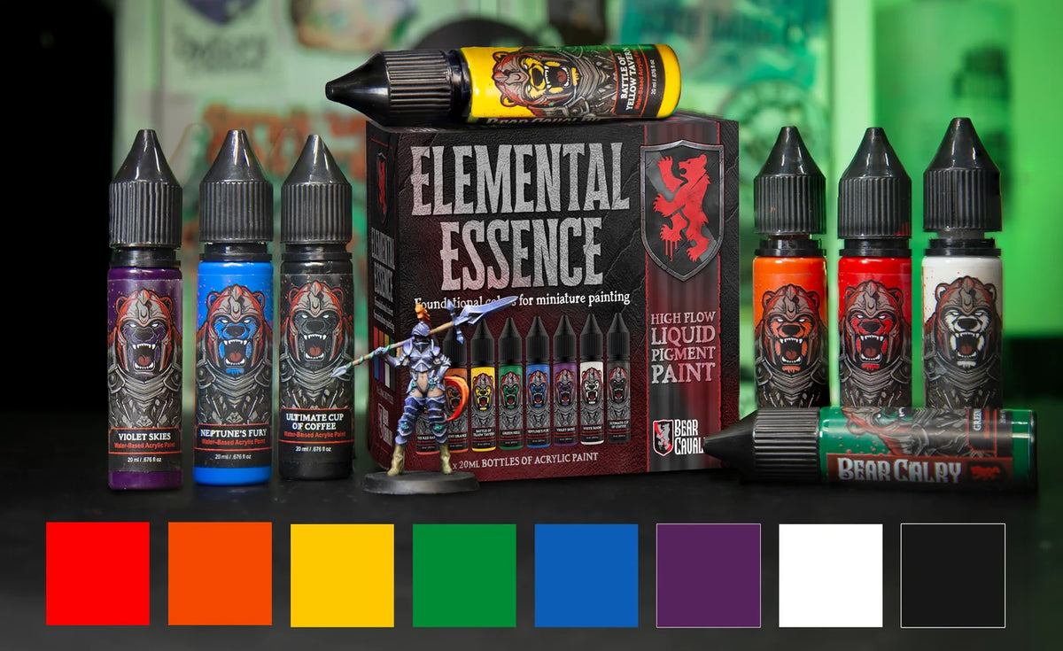 Bear Calvary Paint Sets