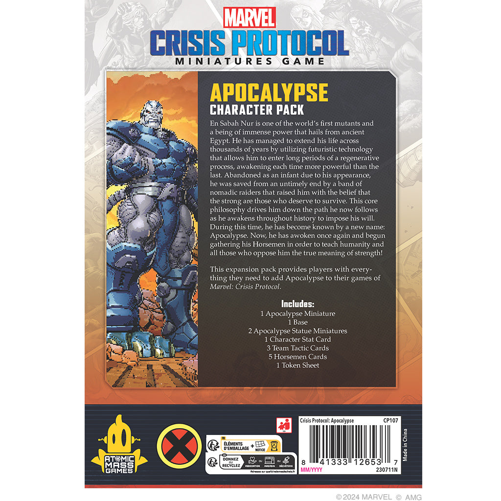 Marvel Crisis Protocol - Apocalypse Character Pack