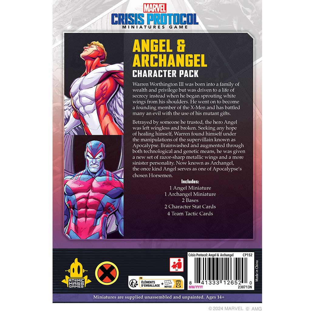 Marvel Crisis Protocol - Angel and Archangel Character Pack