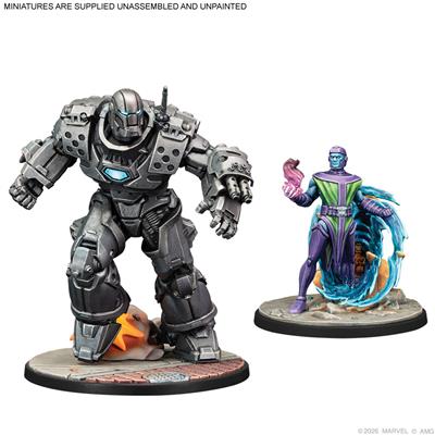 MARVEL Crisis Protocol - Iron Lad, Iron Monger, Kang the Conqueror & Rescue