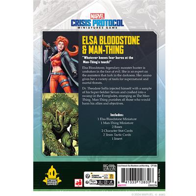 Marvel Crisis Protocol - Elsa Bloodstone and Man-Thing