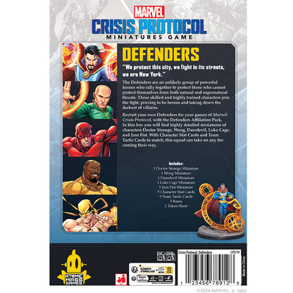 Marvel Crisis Protocol - Defenders Affiliation Pack