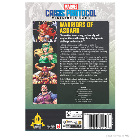 Marvel Crisis Protocol - Warriors of Asgard Affiliation Pack
