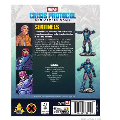 MARVEL Crisis Protocol - Sentinels Affiliation Pack