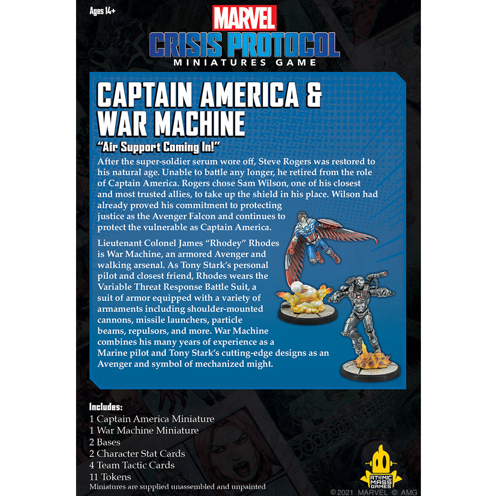 Marvel Crisis Protocol - Captain America & War Machine