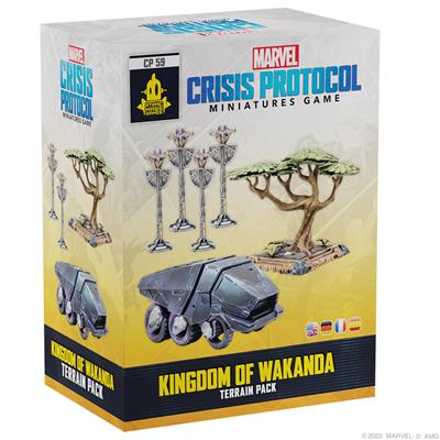 Marvel Crisis Protocol - Kingdom of Wakanda Terrain Pack