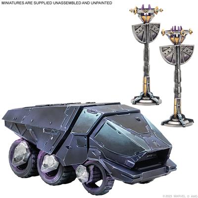 Marvel Crisis Protocol - Kingdom of Wakanda Terrain Pack