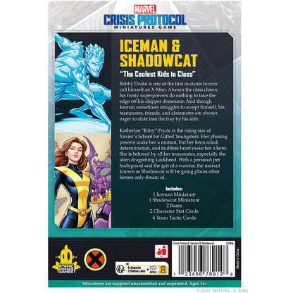 Marvel Crisis Protocol - Iceman & Shadowcat