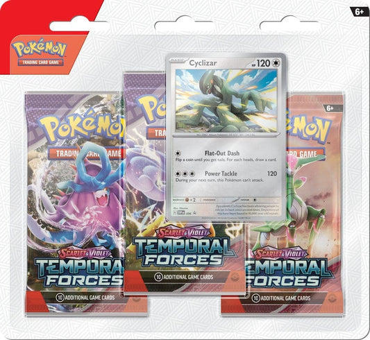 Pokémon- Temporal Forces, Three Booster Blister Pack