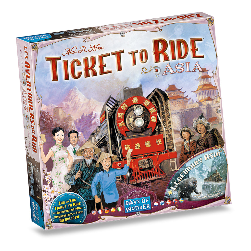 Ticket to Ride Map Collection: Asia