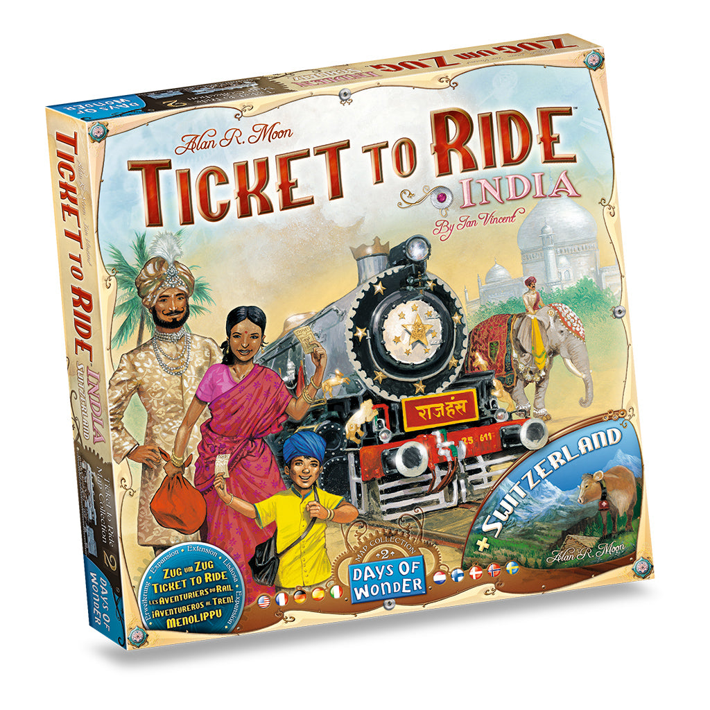 Ticket to Ride Map Collection: India