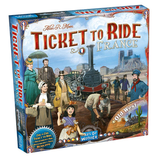 Ticket to Ride Map Collection: France, Old West