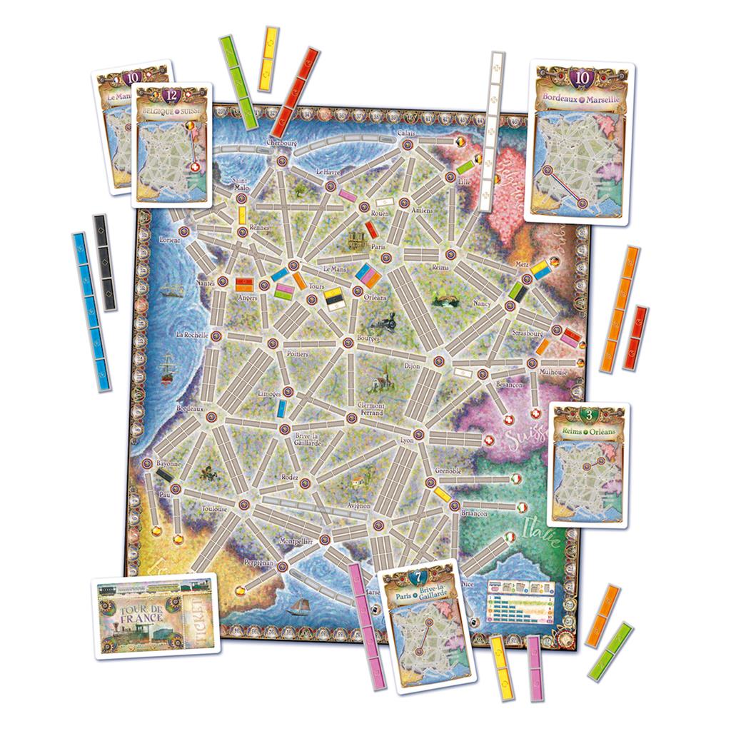 Ticket to Ride Map Collection: France, Old West