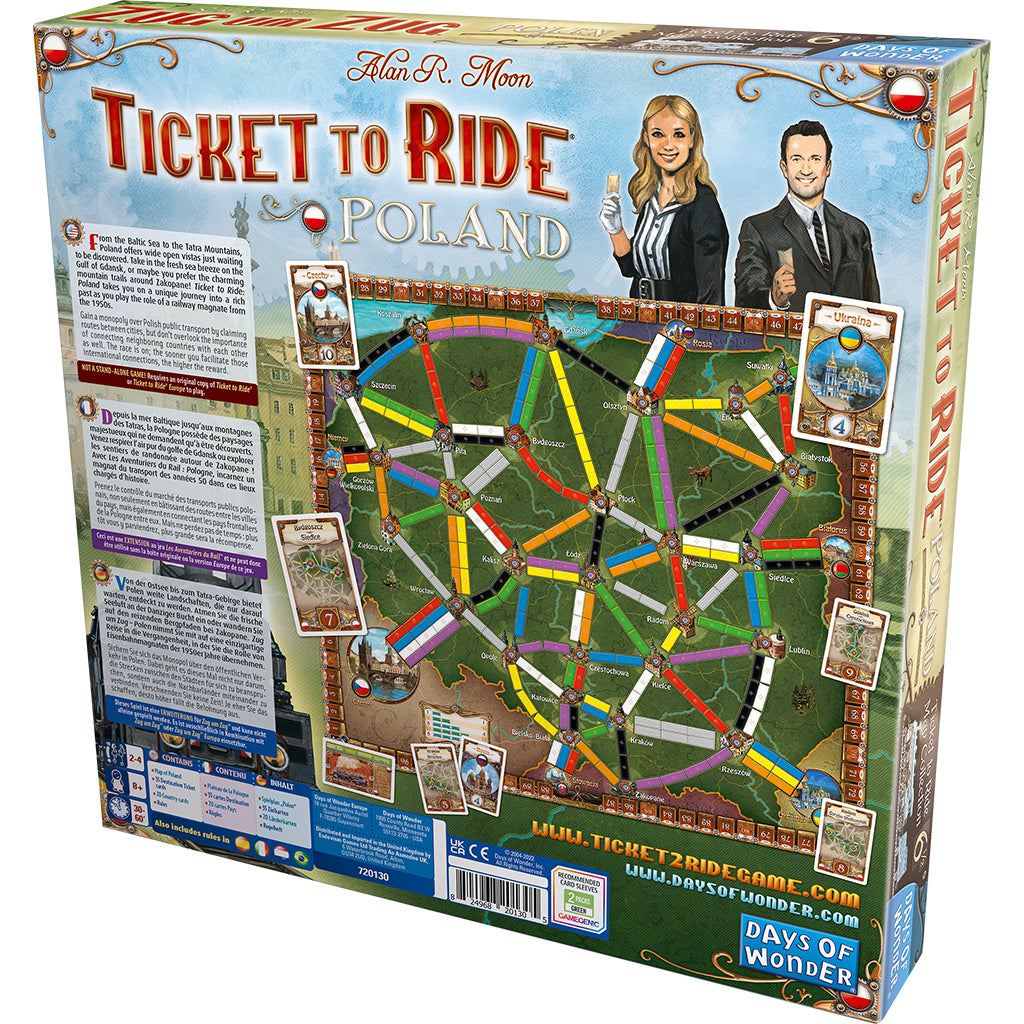 Ticket to Ride Map Collection: Poland