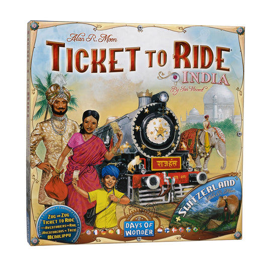 Ticket to Ride Map Collection: India 2