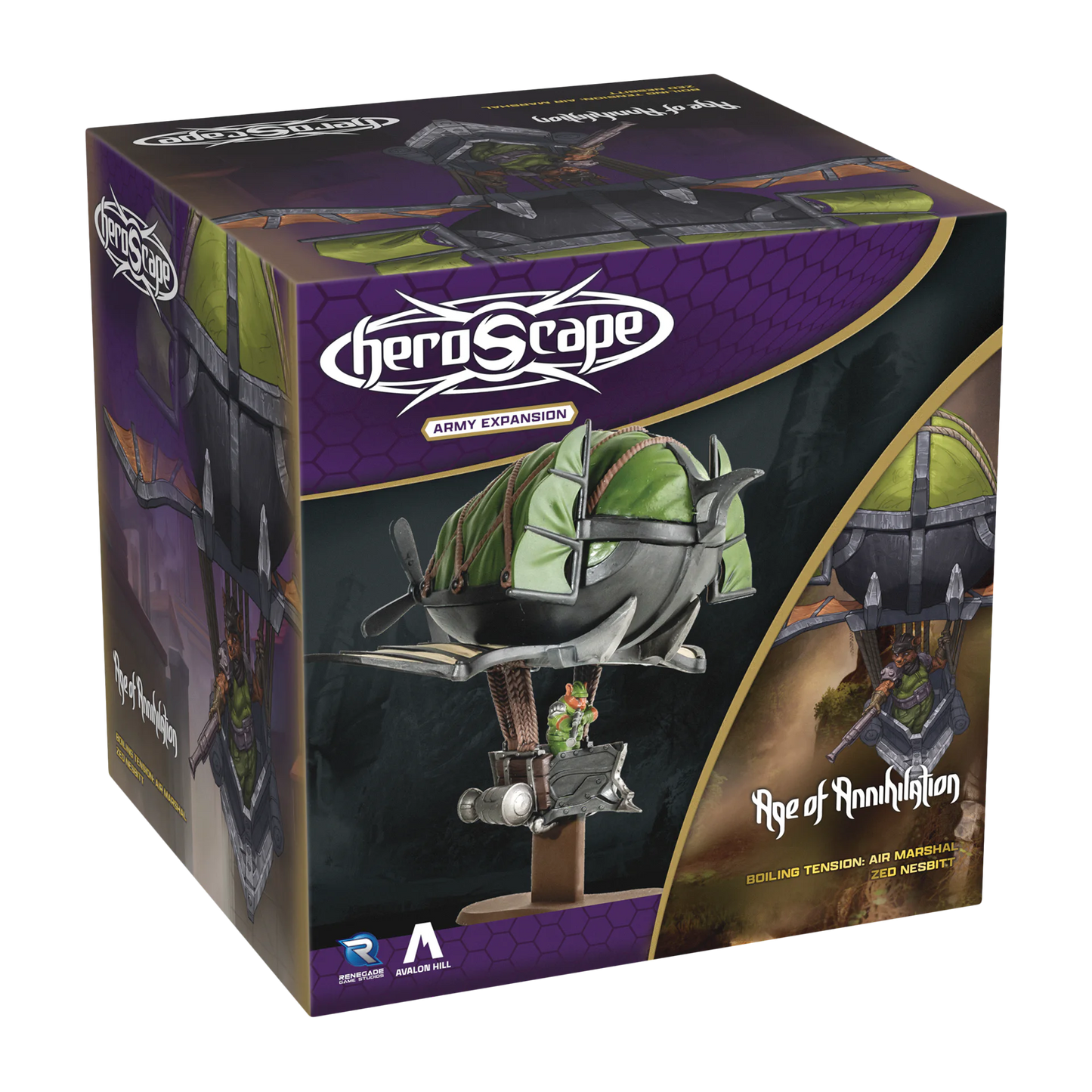 Heroscape: Air Marshal Zed Nesbitt Army Expansion