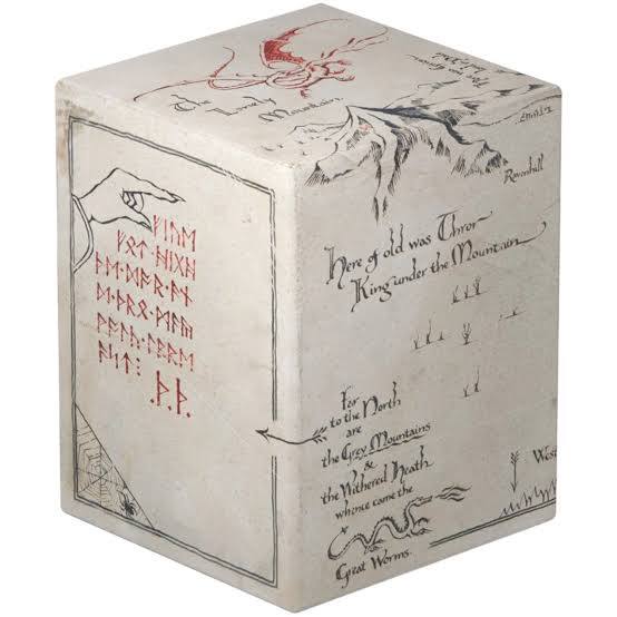 Deck Box: Boulder: 100+ The Hobbit - Thror's Map
