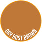 Two Thin Coats Paint: Dry Rust Brown