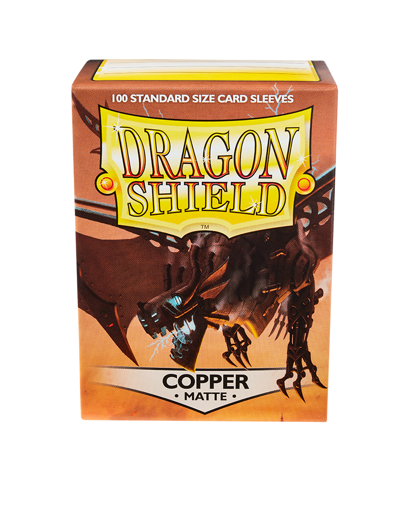 Dragon Shield - Matte Copper 100 Count Card Sleeves