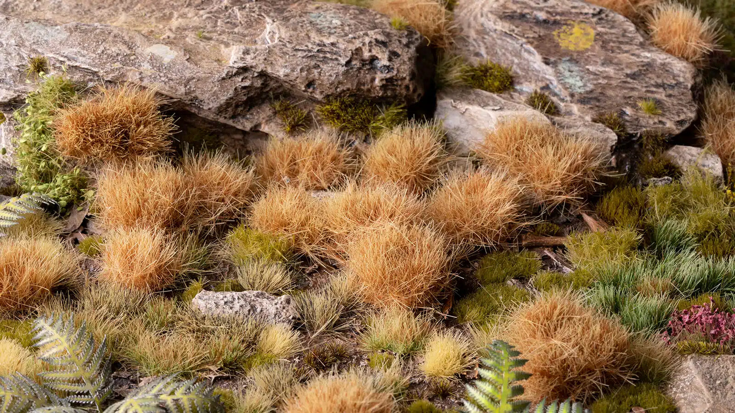 Beige Spikey Wild 12mm Grass Tufts