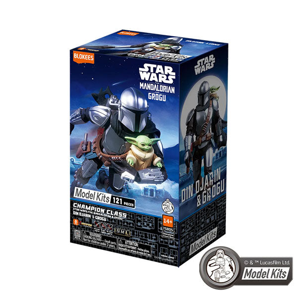Star Wars Blokees: 5.5" Model Kit- The Mandalorian & Grogu CC05