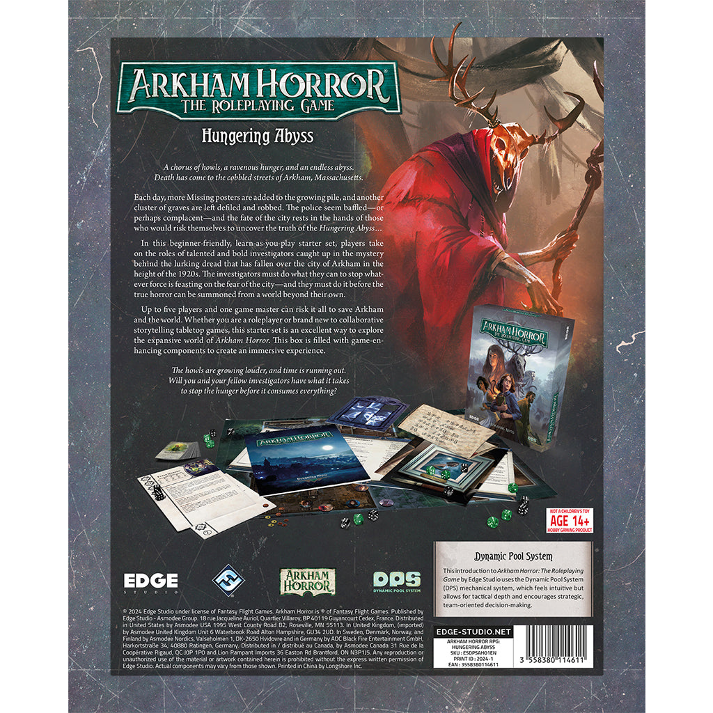 Arkham Horror - The Roleplaying Game, Hungering Abyss Starter Set