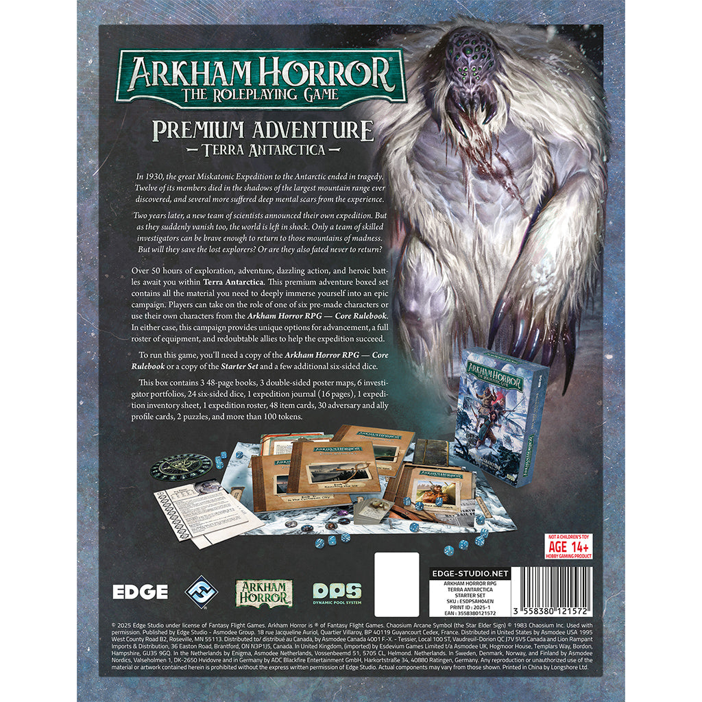Arkham Horror - The Roleplaying Game, Terra Antarctica