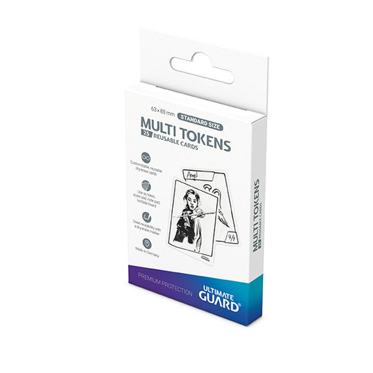 Erasable Tokens for Magic: The Gathering and Other Games