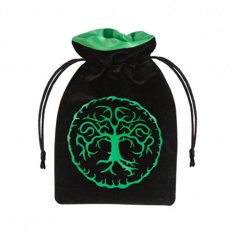 Q Workshop - Forest Black/Green Dice Bag