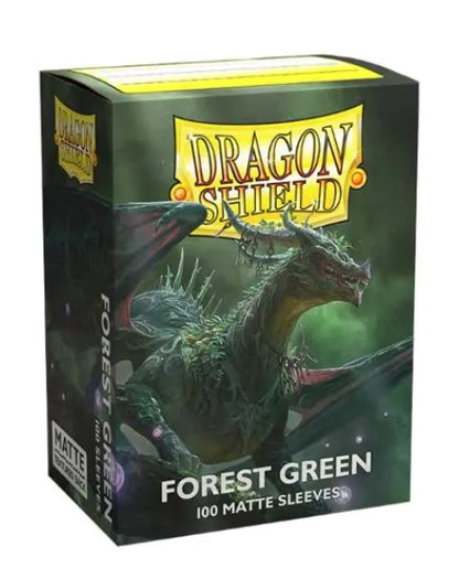 Dragon Shield - Forest Green Matte Non-Glare Card Sleeves