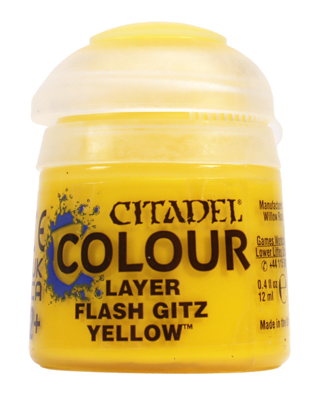 Citadel Colour - Flash Gitz Yellow Layer Paint