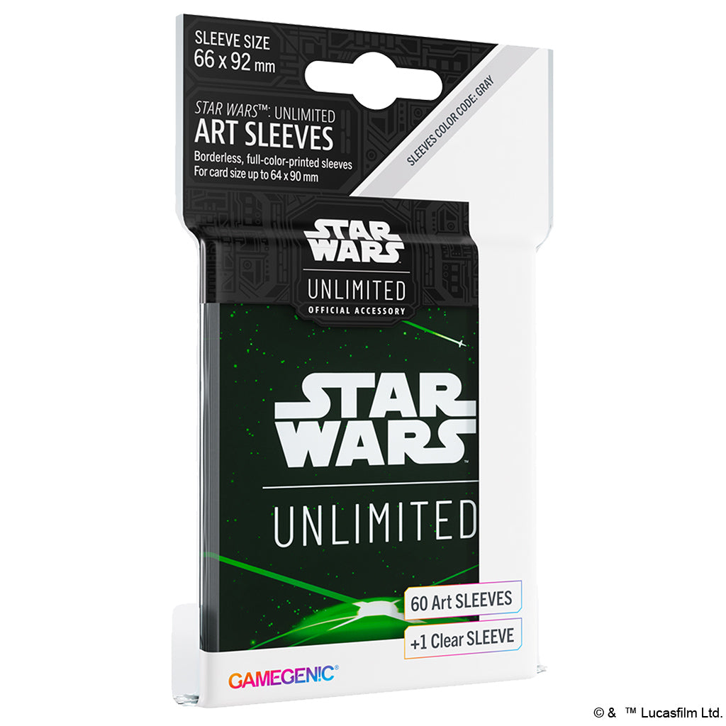 Star Wars Unlimited - Art Sleeves: Card Back Green