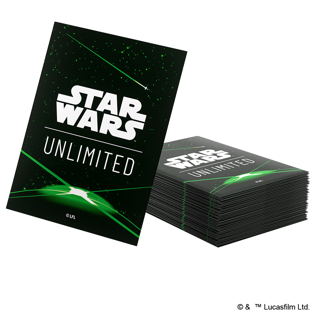 Star Wars Unlimited - Art Sleeves: Card Back Green