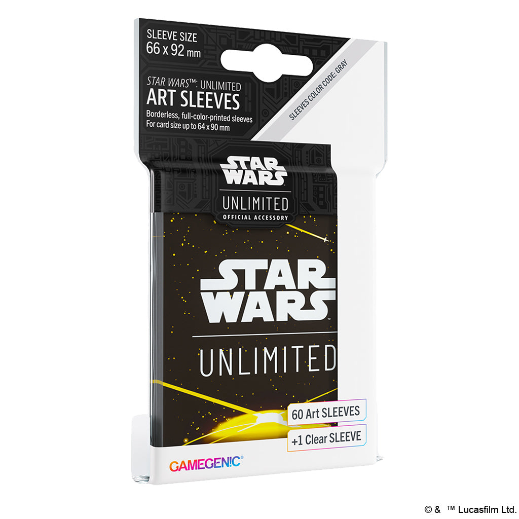 Star Wars Unlimited - Art Sleeves: Card Back Yellow