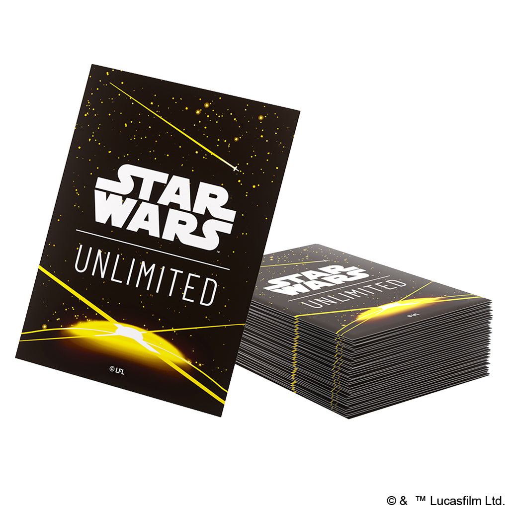 Star Wars Unlimited - Art Sleeves: Card Back Yellow